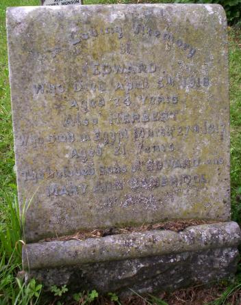 Bambridge Headstone in Felsted URC Cemetery