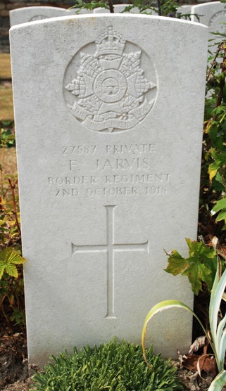 Frank Jarvis Grave, courtesy Chris Weekes