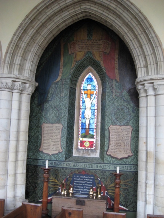 Little Dunmow Painted Great War Memorial