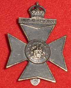 Cap Badge of Queen Victoria's Rifles