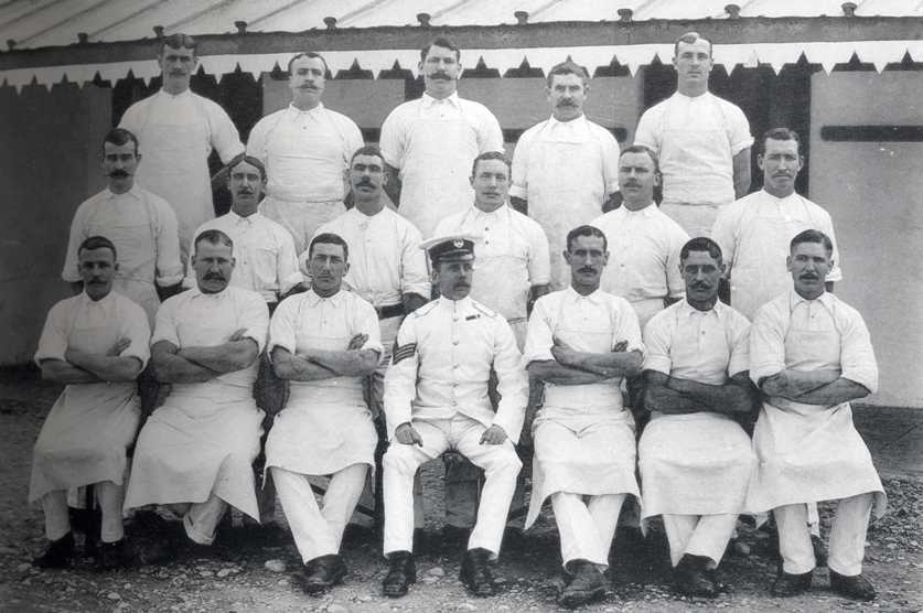 Essex Regiment Cooks, courtesy Essex Regiment Museum