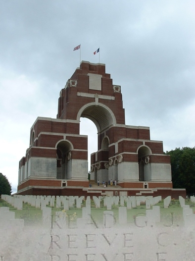 Thiepval Memorial And Inscription