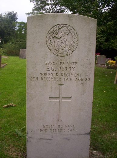 War Grave at Little Dunmow